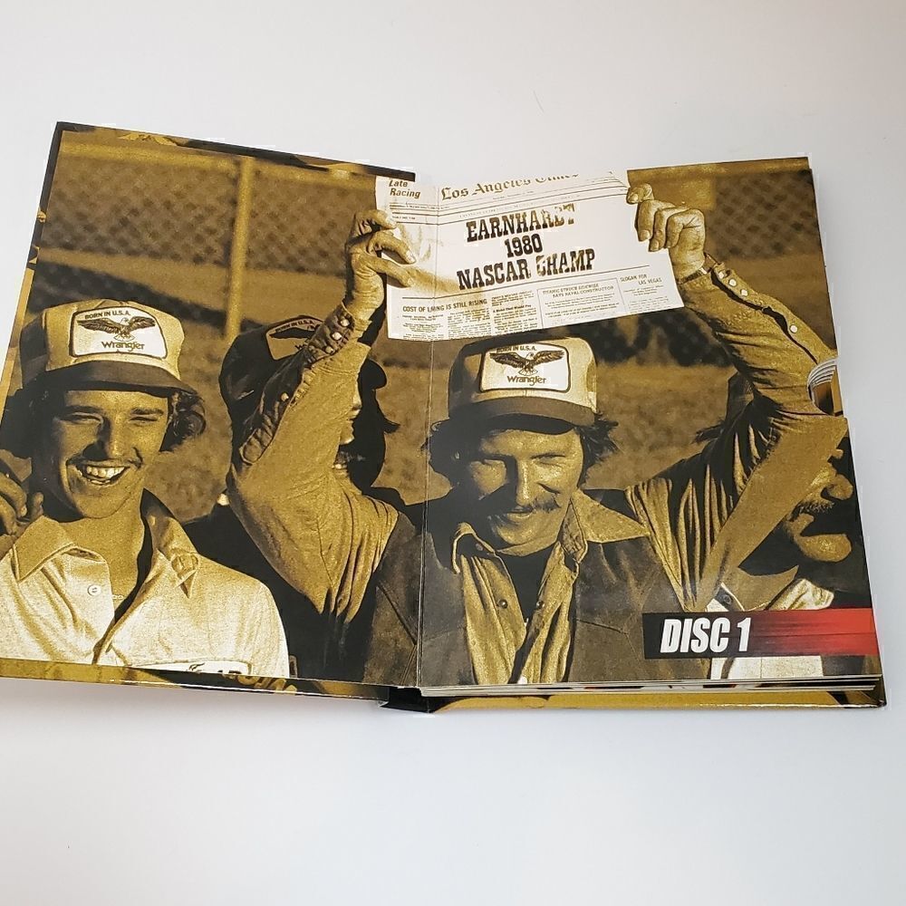 Nascar DALE THE MOVIE 6 DISC WITH COLLECTABLE TIN NARRATED BY PAUL NEWMAN - Picture 10 of 11